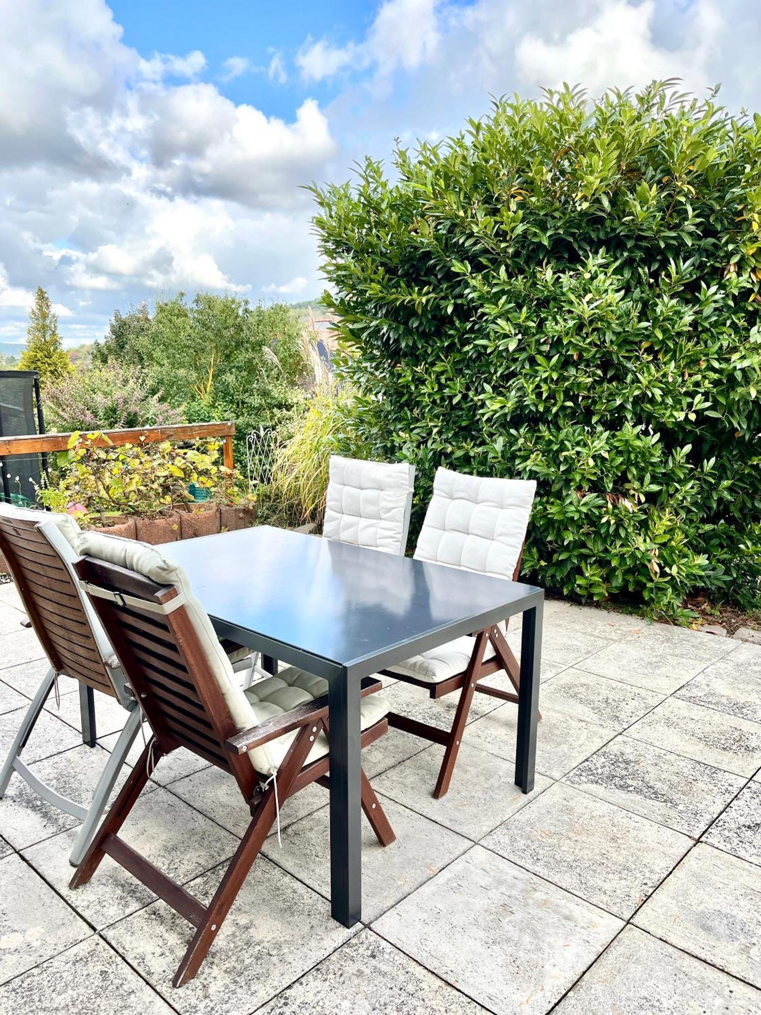 Ferienhaus Weinbergblick - Nahe Wuerzburg - 2 Schlafzimmer - Familienfreundlich - Terrasse Unterleinach 外观 照片